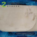 Filetes de calamar a 2,5 cm de piel sin piel a mano color blanco